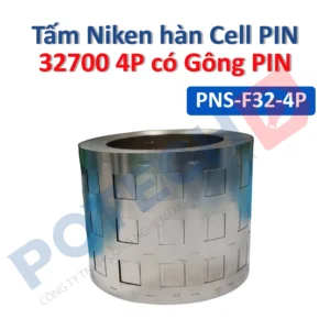 Kẽm hàn mạ Niken Cell PIN 18650 4P loại có gông dày 0.2mm
