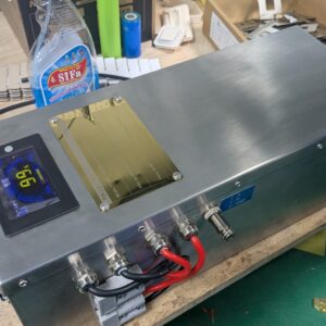 Pin Lưu Trữ LiFePO4 24V 100Ah - Cell EVE LF105, Hộp Inox, BMS JK 100A Màn Hình Màu